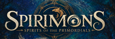 Spirimons: Spirits of the Primordials original project title art